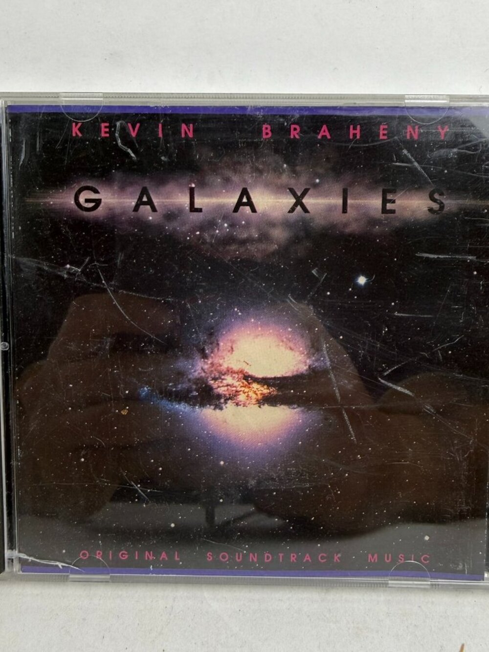Kevin Braheny Galaxies CD 1988 Hearts of Space Ambient Space Music HS 11004-2